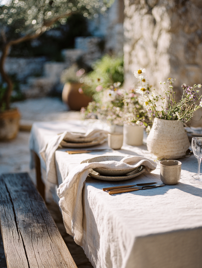 Tessa Linen Tablecloth
